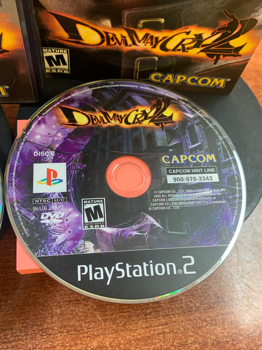 Devil May Cry 2 0394 (PS2 Sony Playstation, Video Game) **TESTED**