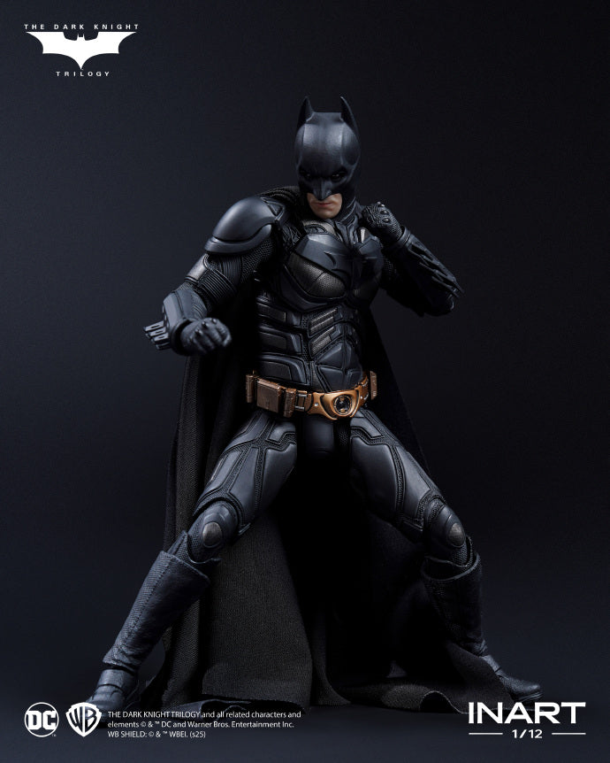 INART Batman 1/12 Scale Action Figure Deluxe Ver - The Dark Knight Rises