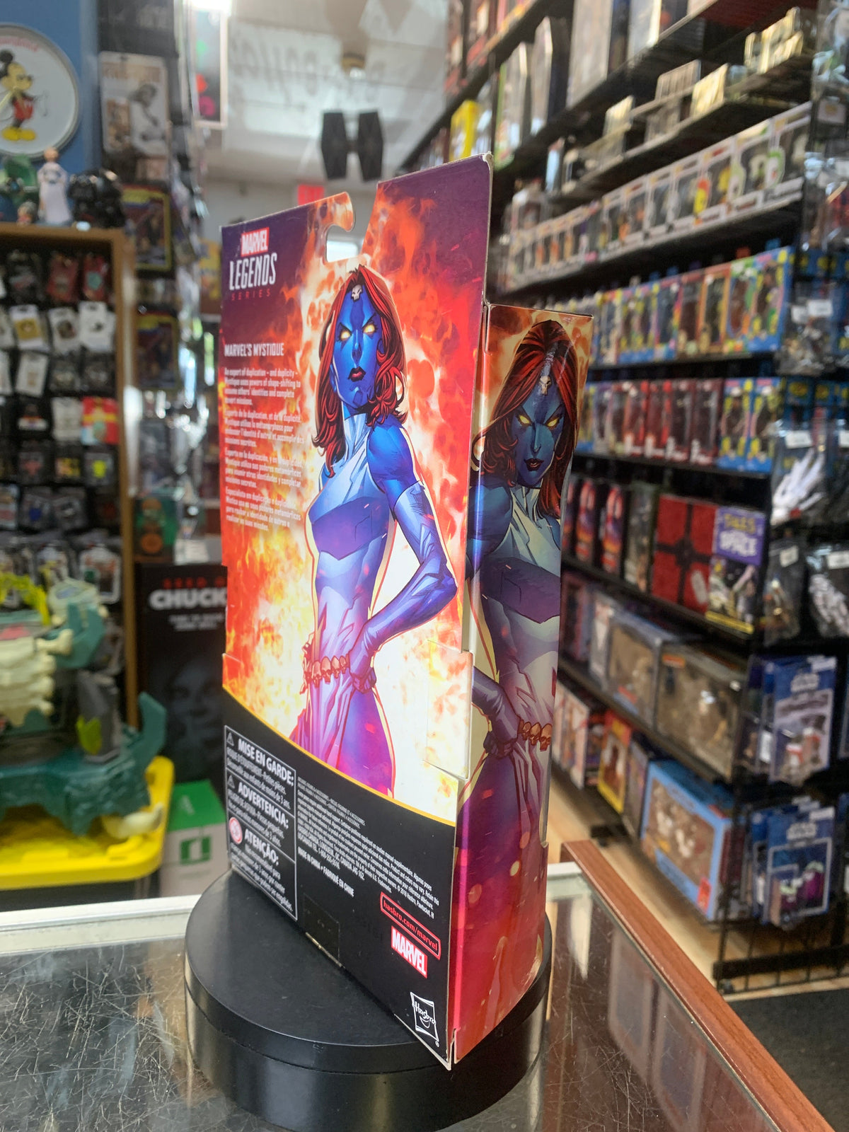 Marvels Mystique -Exclusive- (Marvel Legends, Hasbro) **SEALED**