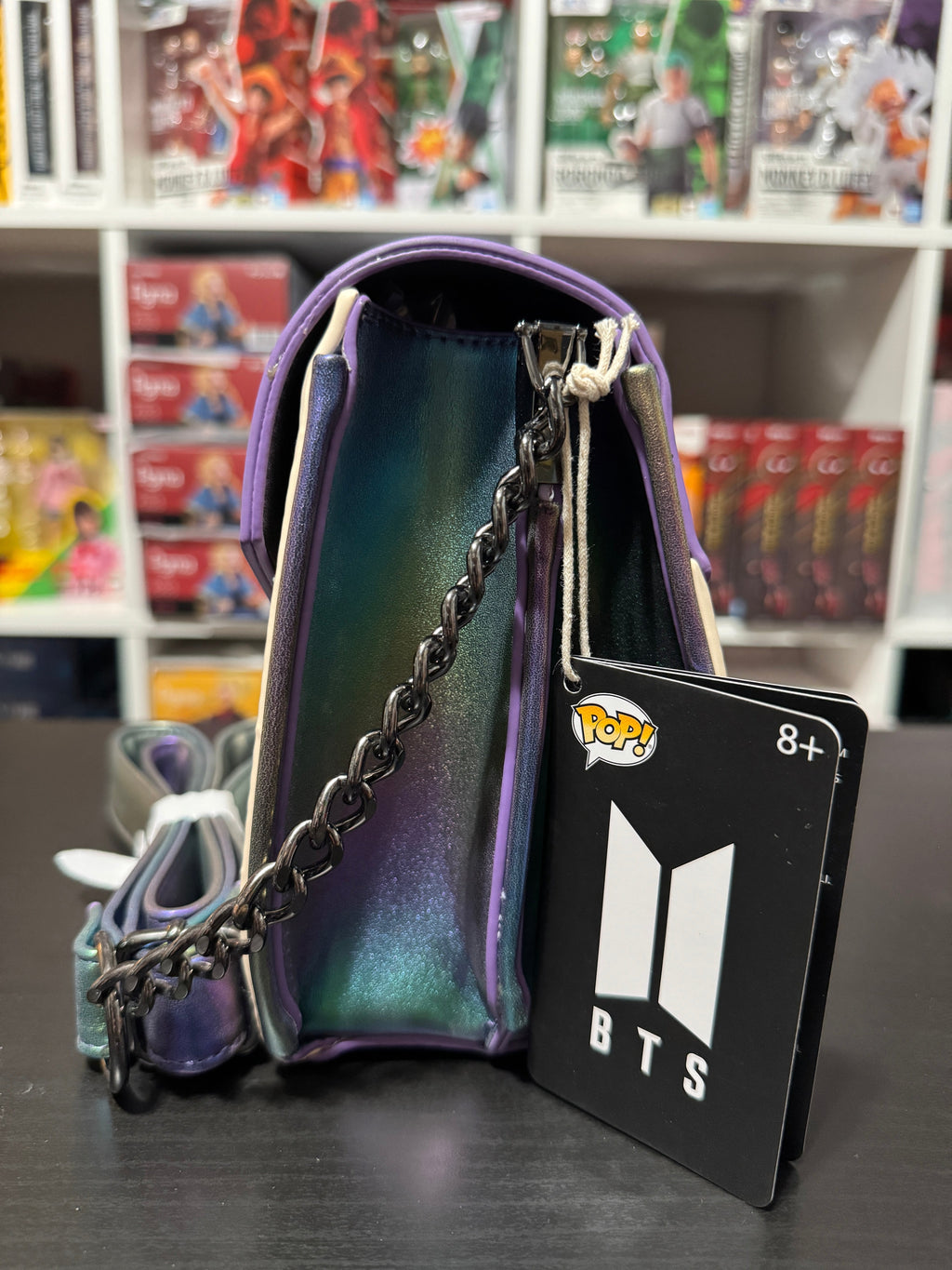 BTS Iridescent Crossbody Purse by Loungefly