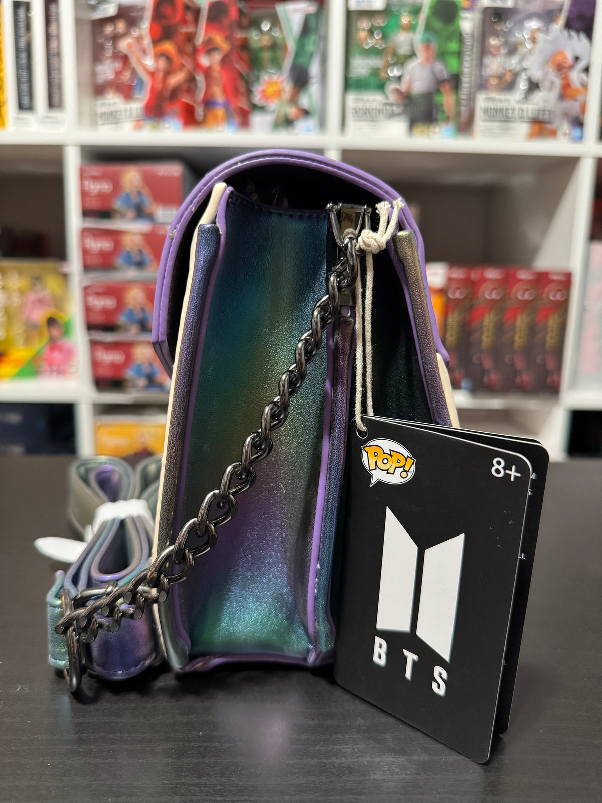 BTS Iridescent Crossbody Purse by Loungefly