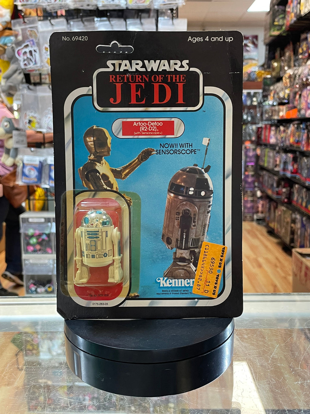 Sensorscope R2-D2 ROTJ 77 (Vintage Star Wars, Kenner) **SEALED**