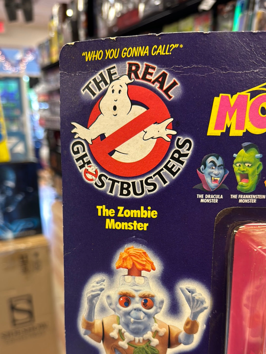 Zombie Monster 1398 (Vintage Ghostbusters, Kenner) SEALED