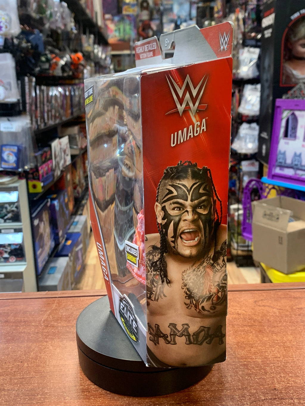 Umaga Flashback (WWE Elites, Mattel) SEALED