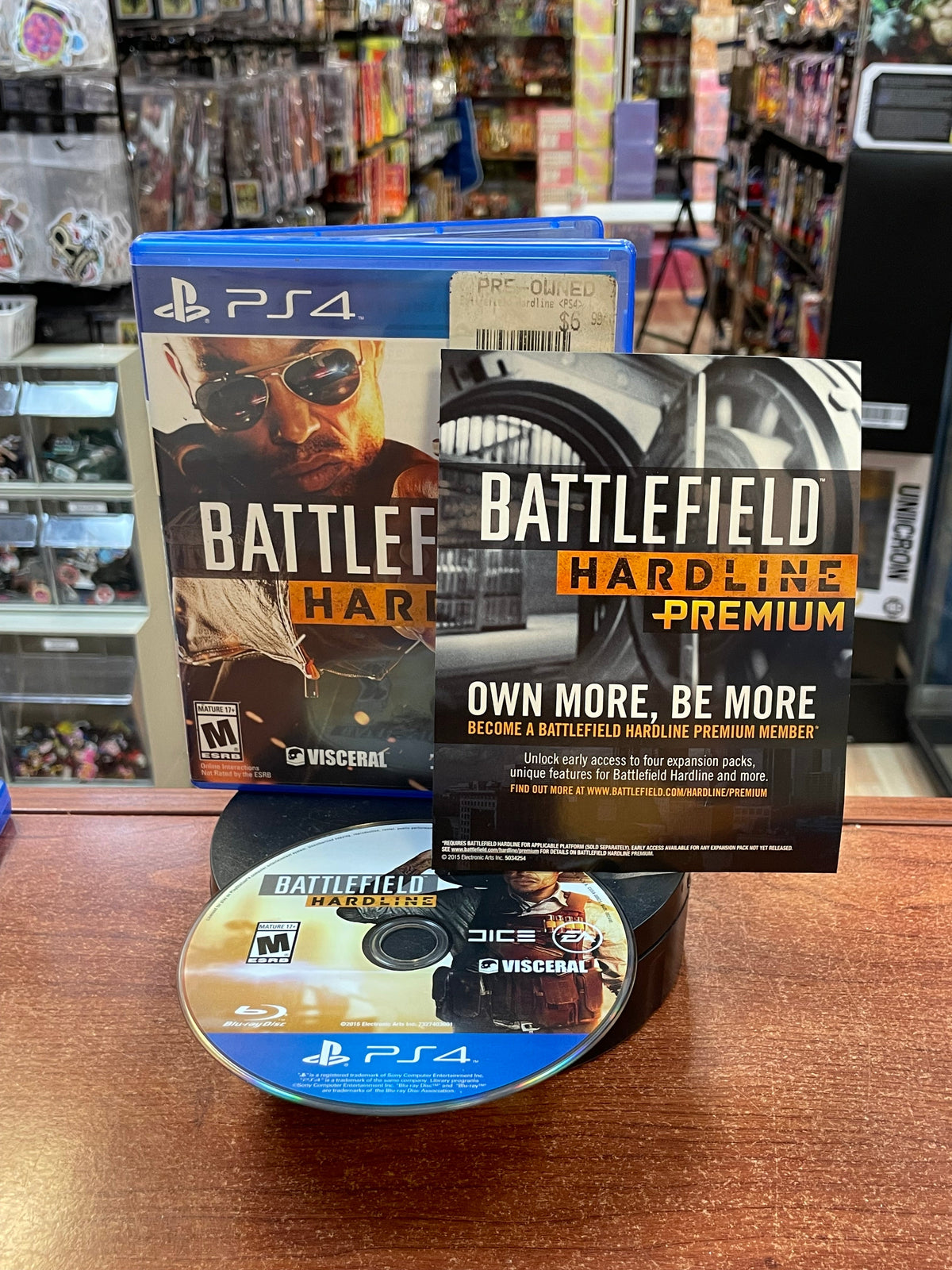 Battlefield Hardline (Sony Playstation PS4, Video Games) **TESTED**