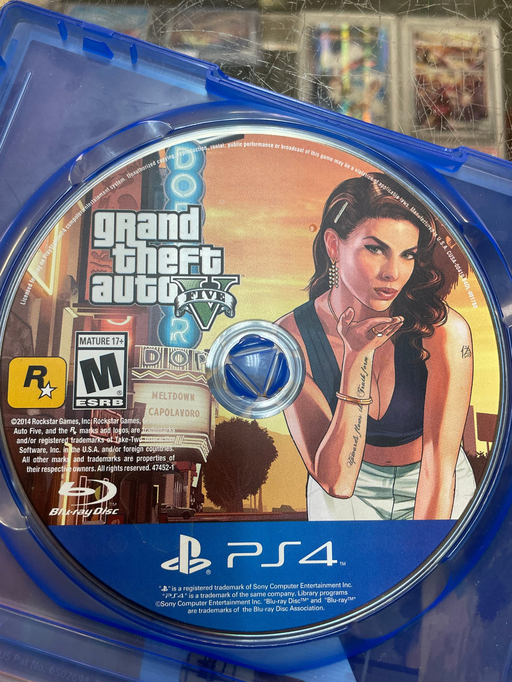 Grand Theft Auto V (Sony Playstation PS4, Video Games) **TESTED**