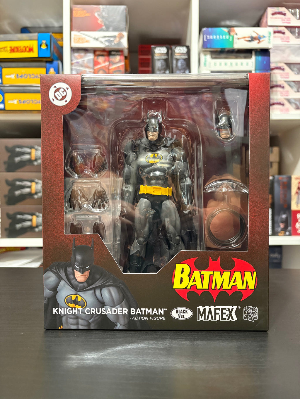 MAFEX No.270 KNIGHT CRUSADER BATMAN BLACK Ver. by Medicom