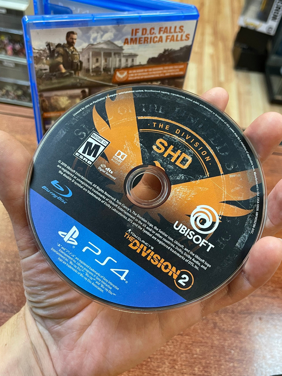 Tom Clancy The Division 2 (Sony Playstation PS4, Video Games) **TESTED**