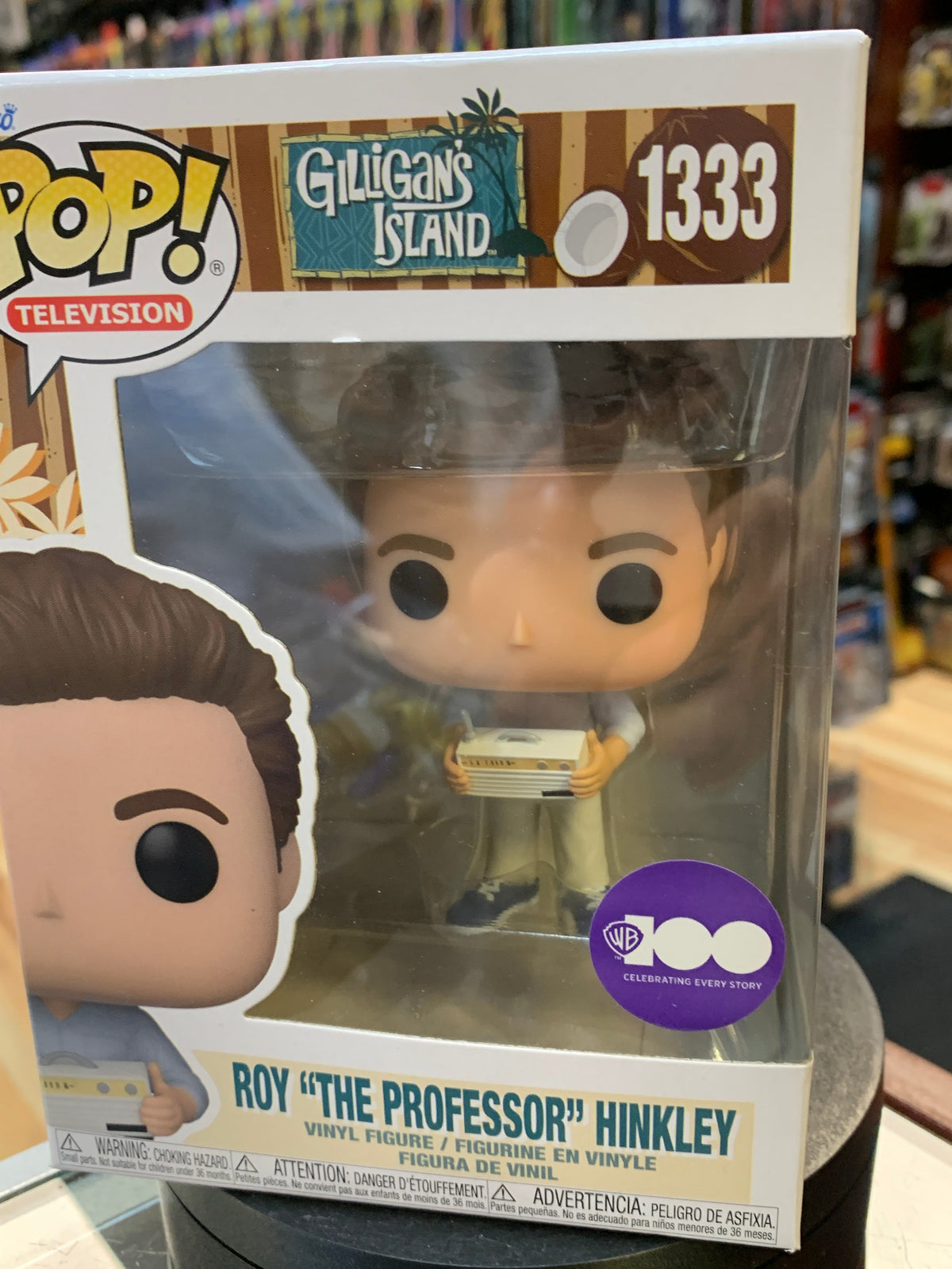 Roy “The Professor” Hinkley #1333 (Funko Pop, Gilligan’s Island)