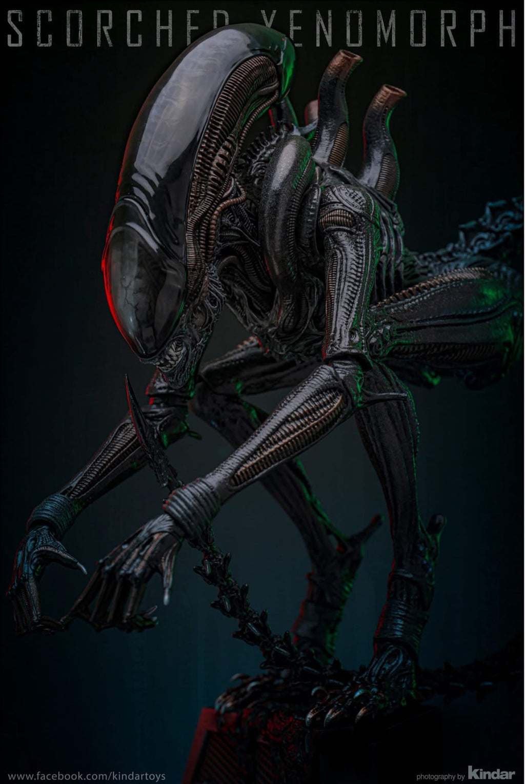 READY🔥Hot Toys MMS784 Alien: Romulus 1/6th scale Scorched Xenomorph Collectible Figure