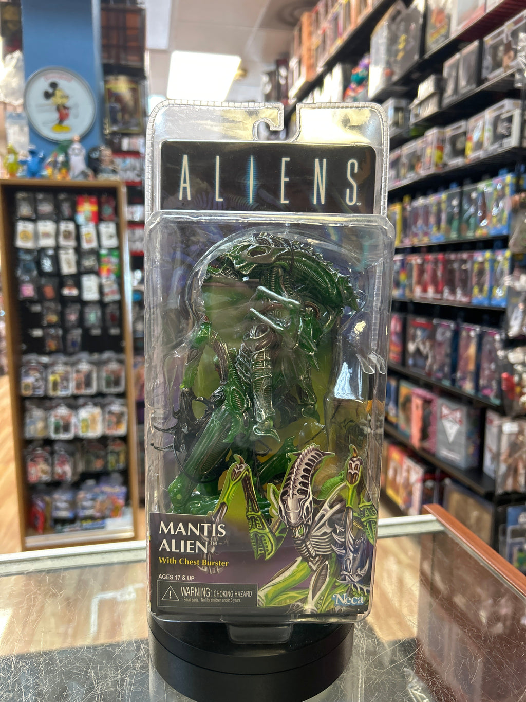 Mantis Alien With Chester Burster (Neca, Aliens) **SEALED**
