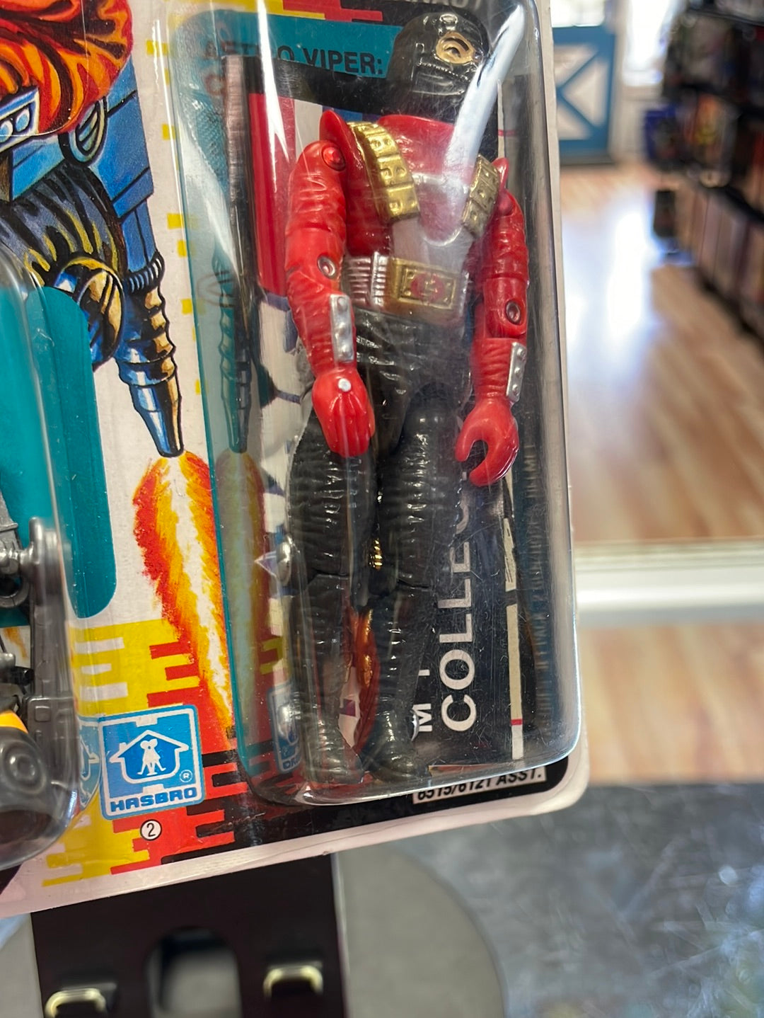 Astro Viper with Micro Figure (Vintage GI Joe, Hasbro) Sealed