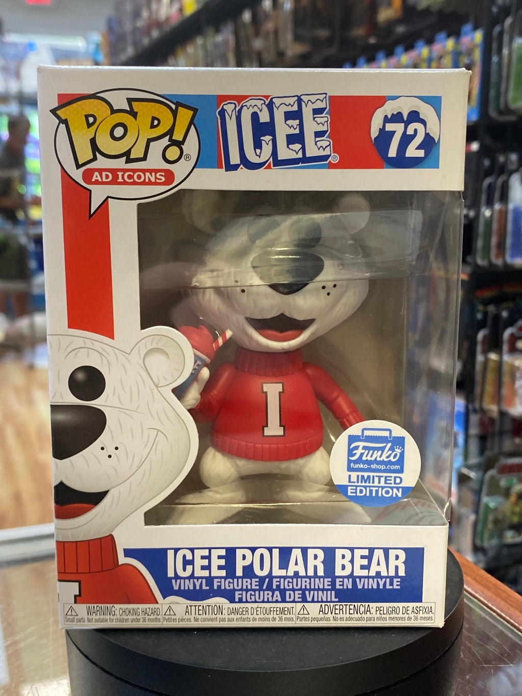 Icee Polar Bear #72 (Funko Pop, Icee)