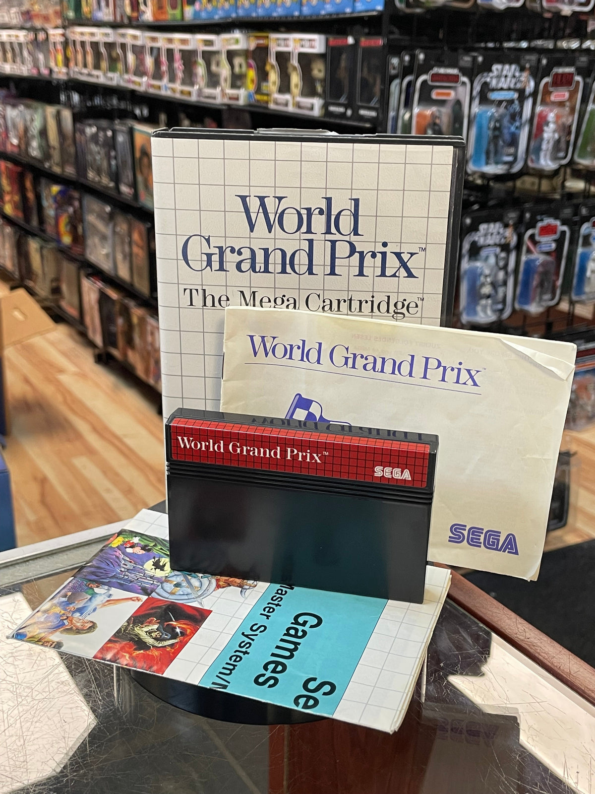 World Grand Prix (SEGA Master System SMS, Video Games) **COMPLETE**