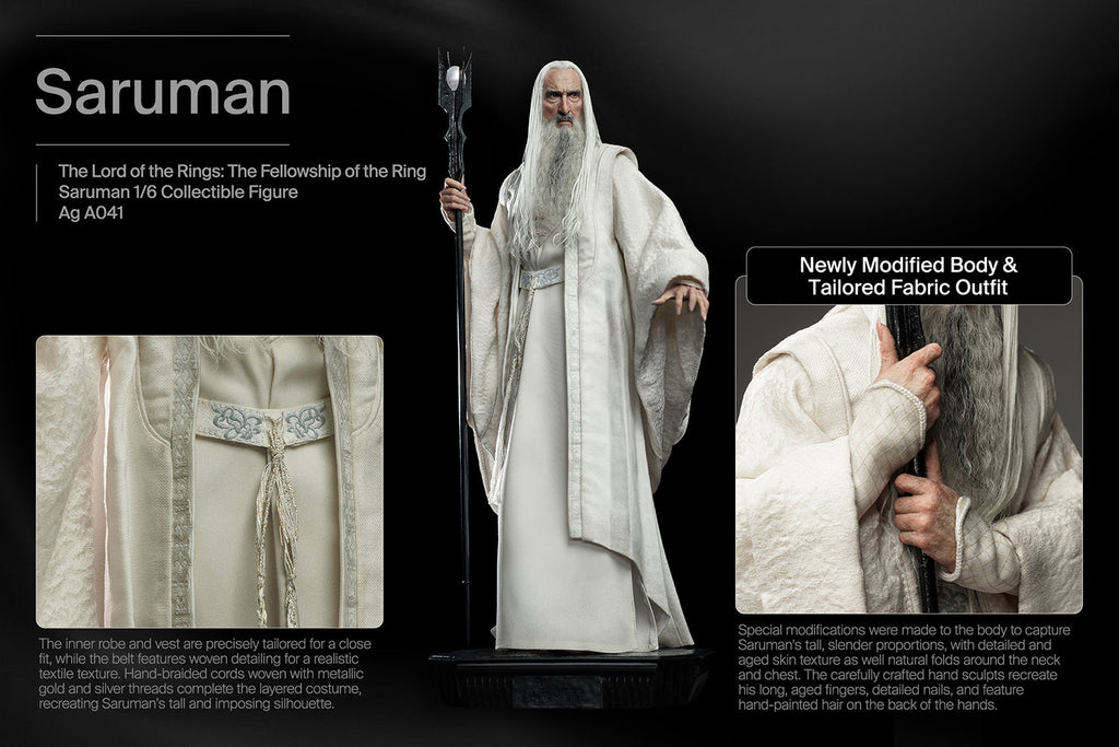 The Lord of the Rings The Fellowship of the Ring: Saruman 1/6 Scale