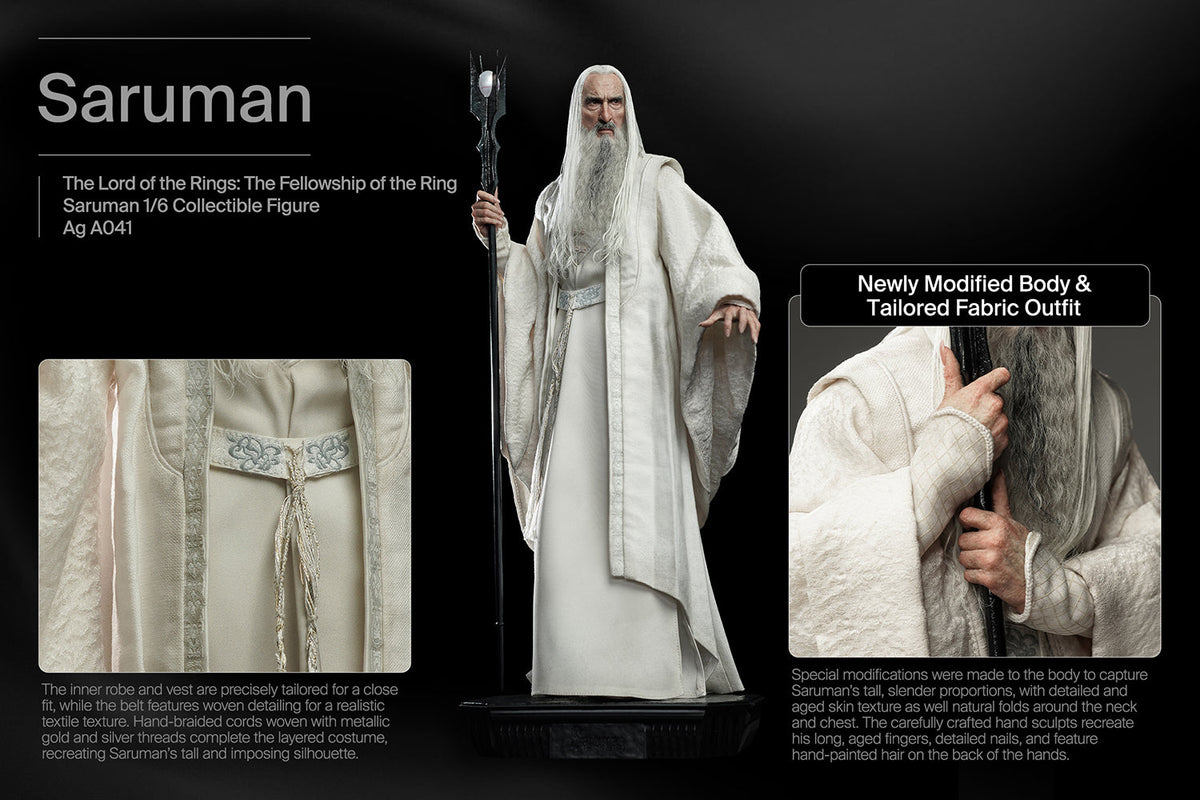 The Lord of the Rings The Fellowship of the Ring: Saruman 1/6 Scale