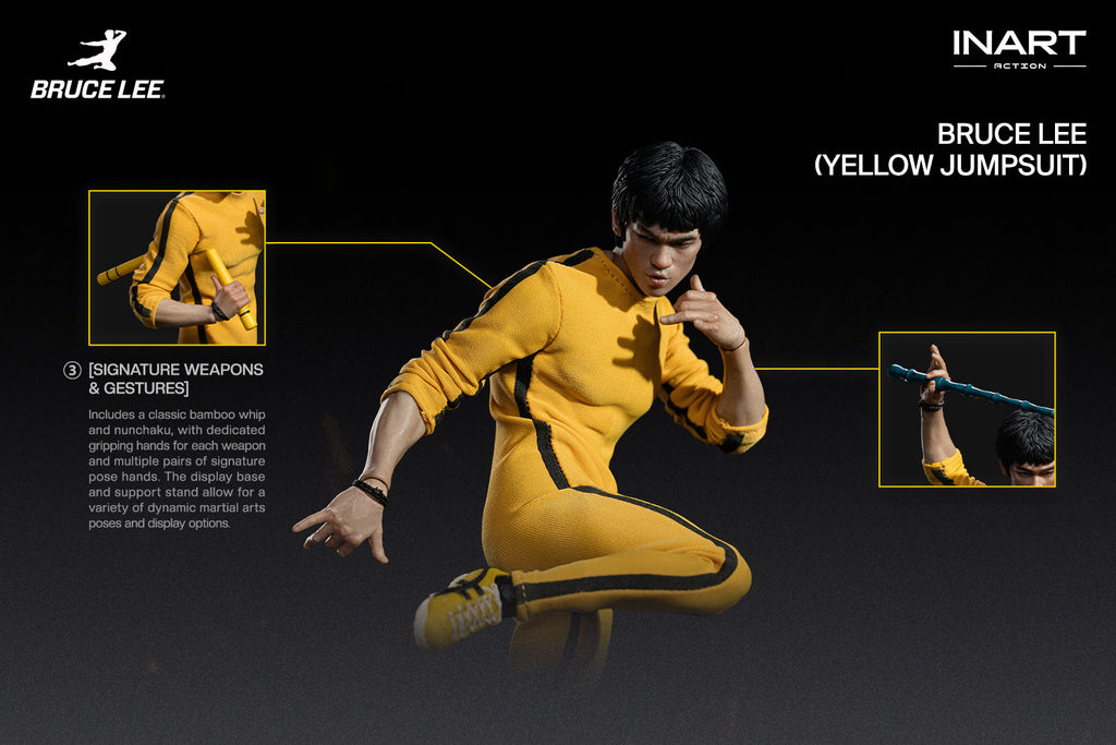 Game of Death (1978): Bruce Lee (Yellow Jumpsuit) 1/12 Action Figure