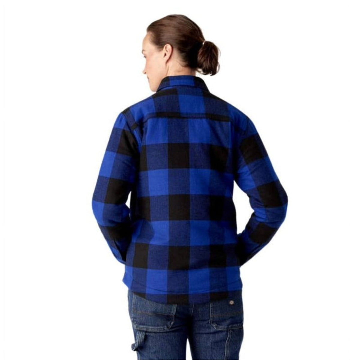 Dickies Sherpa Lined Flannel Chore Coat – Women's