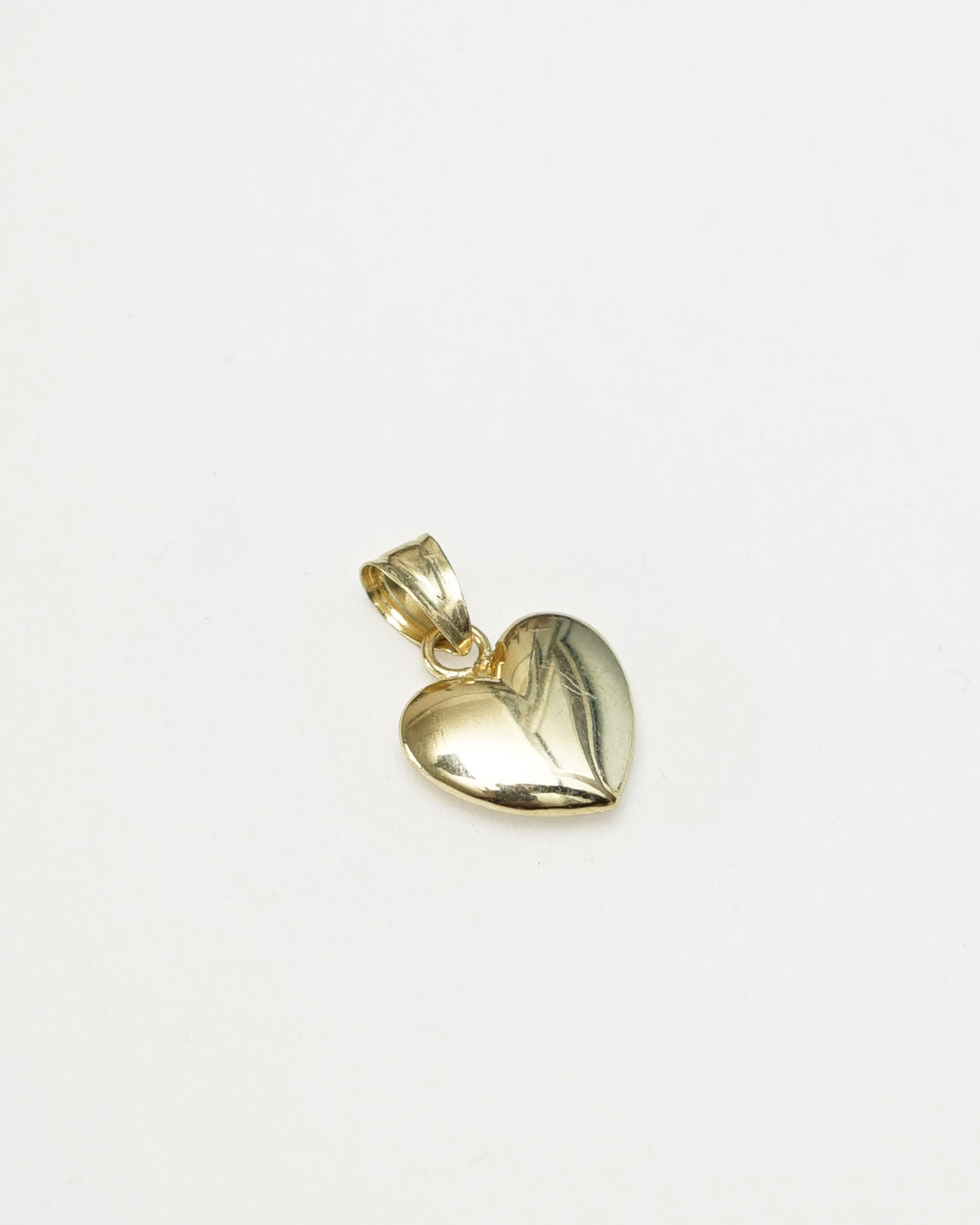 14k Gold Heart Charm