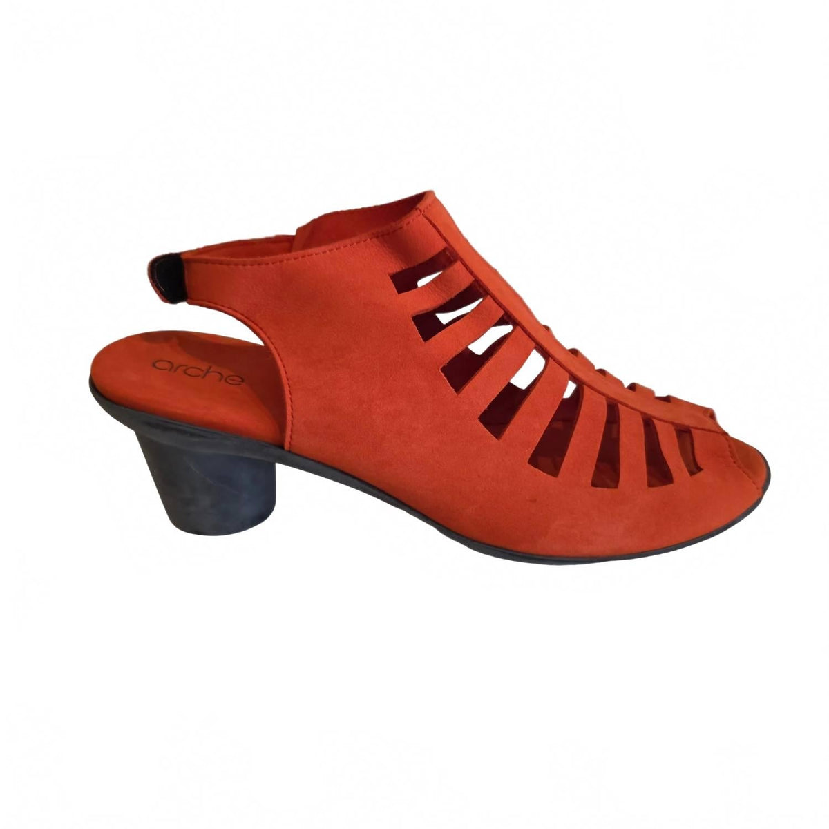 Women's Elexor Wedge Sandal In Orange