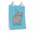 Milton's Cat Butt Poster