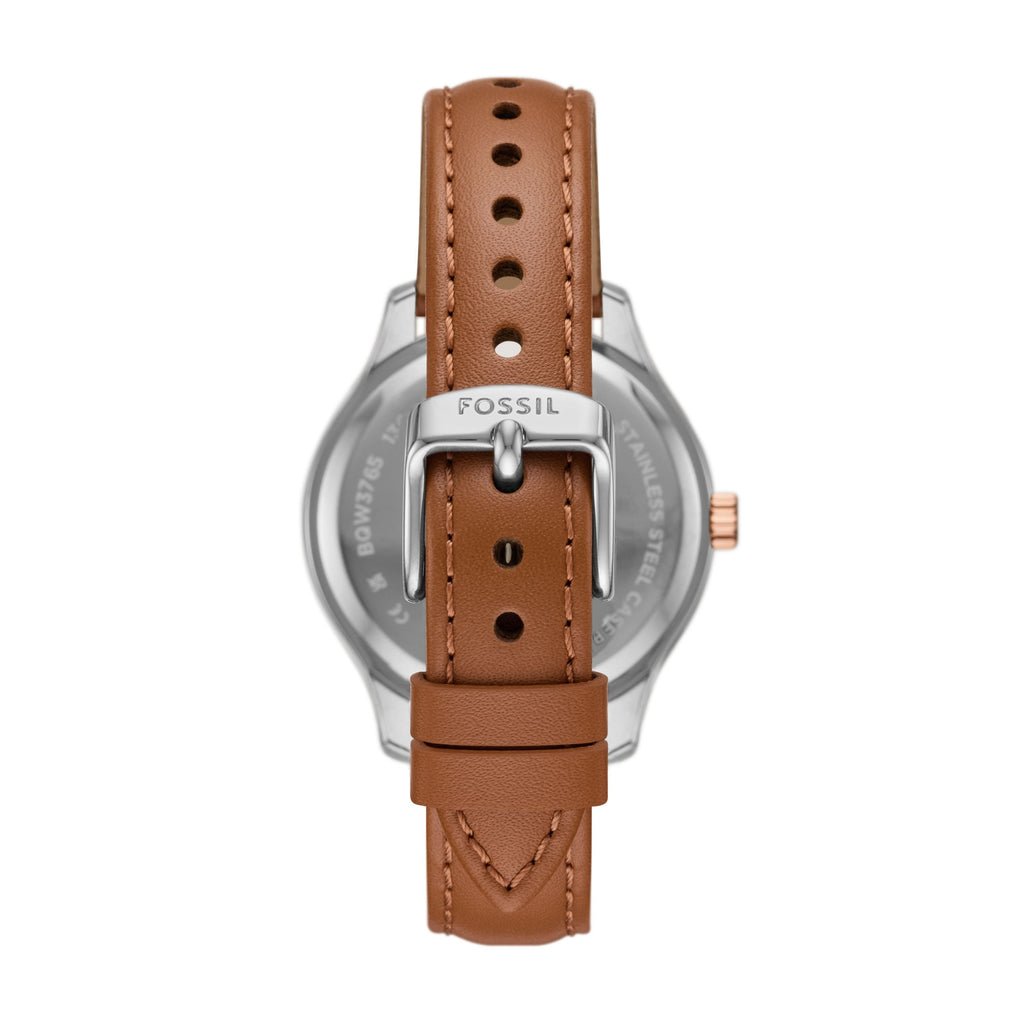 Fossil Women's Rye 36mm Multifunction, Two-Tone Alloy Watch