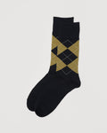 Argyle Socks / Navy