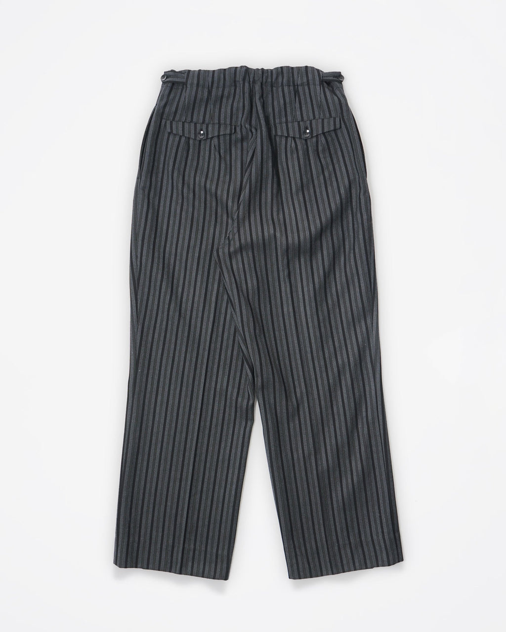 1960’s Stripe Wool Trousers / Size: 30