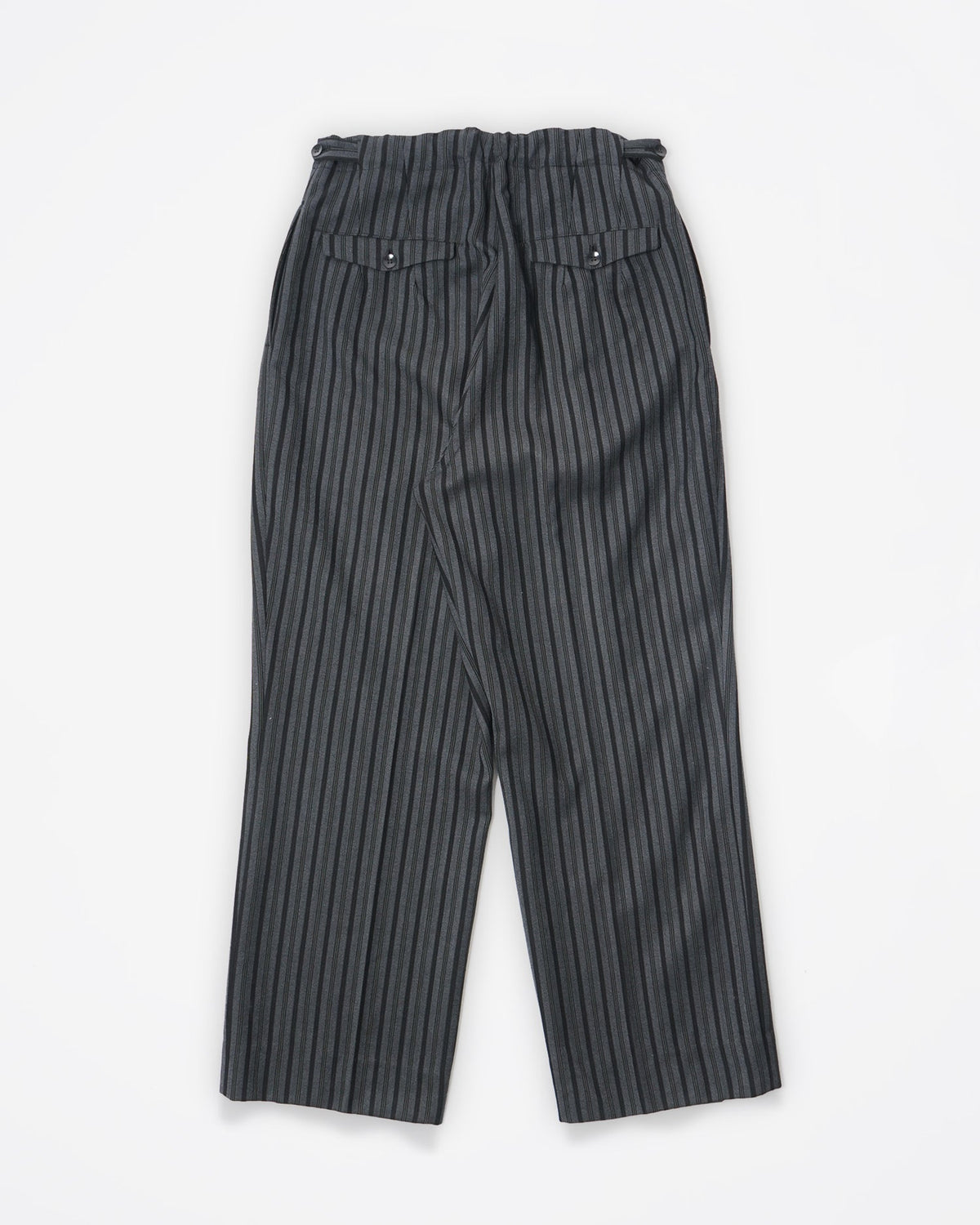 1960’s Stripe Wool Trousers / Size: 30