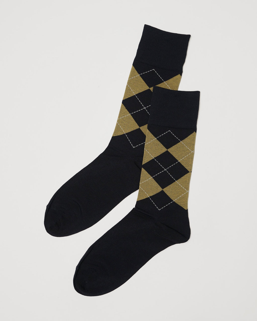 Argyle Socks / Navy