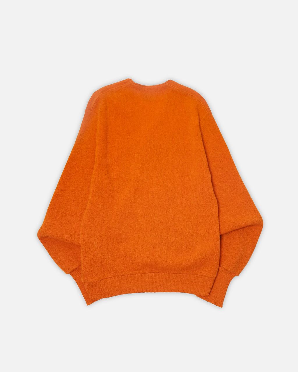 1960's Orange Alpaca Cardigan