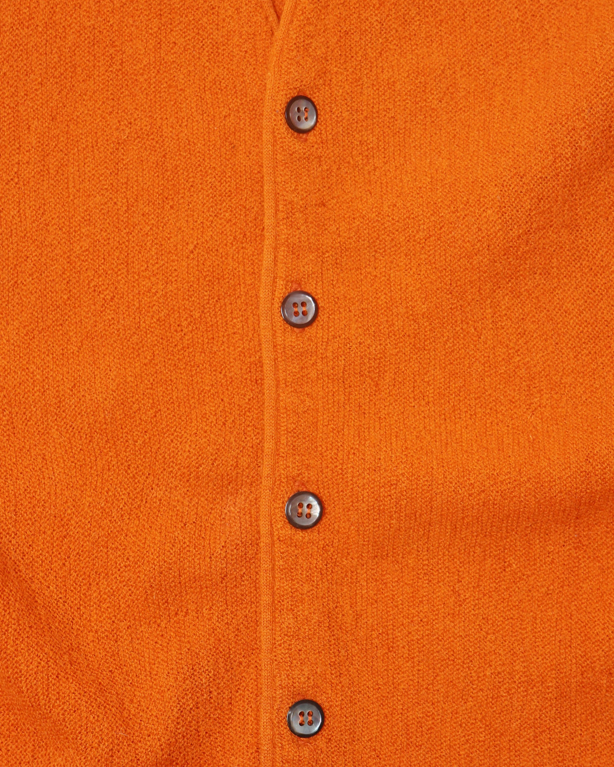 1960's Orange Alpaca Cardigan