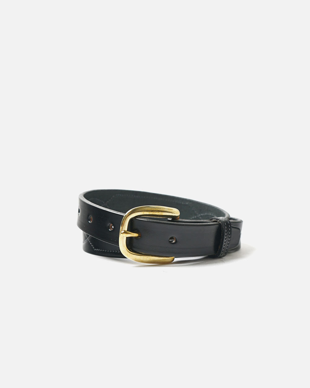 1" Repeated Stitch Leather Belt
