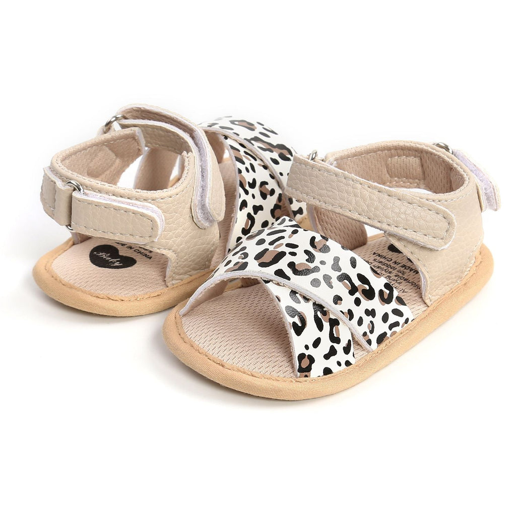 Cheetah Design Summer Baby Sandals