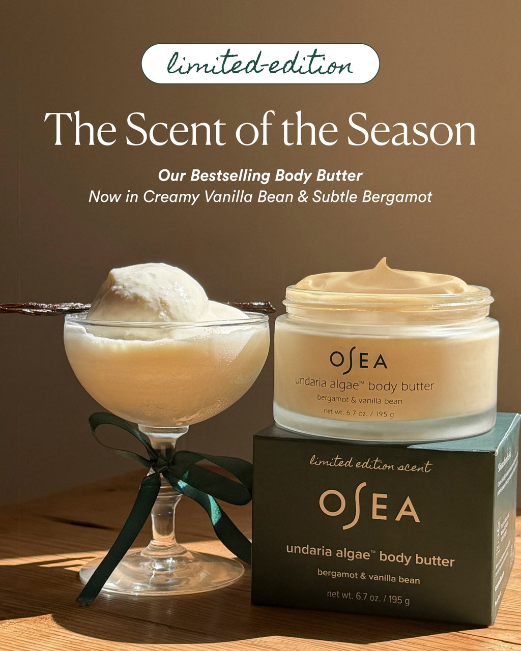 Undaria Algae™ Body Butter Bergamot & Vanilla Bean