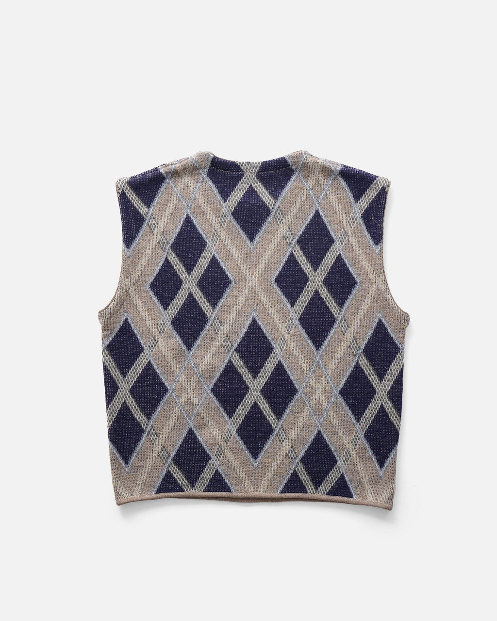 Argyle Check Vest