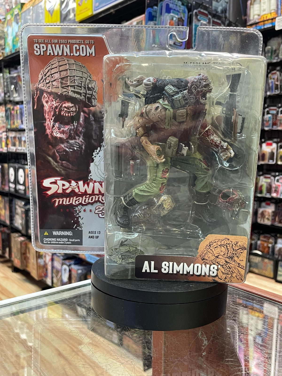 Al Simmons (Vintage Spawn Mutations, McFarlane) SEALED