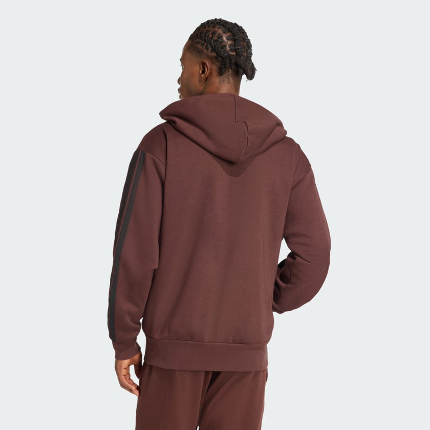 Men's adidas Essentials 3-Stripes Fleece Hoodie