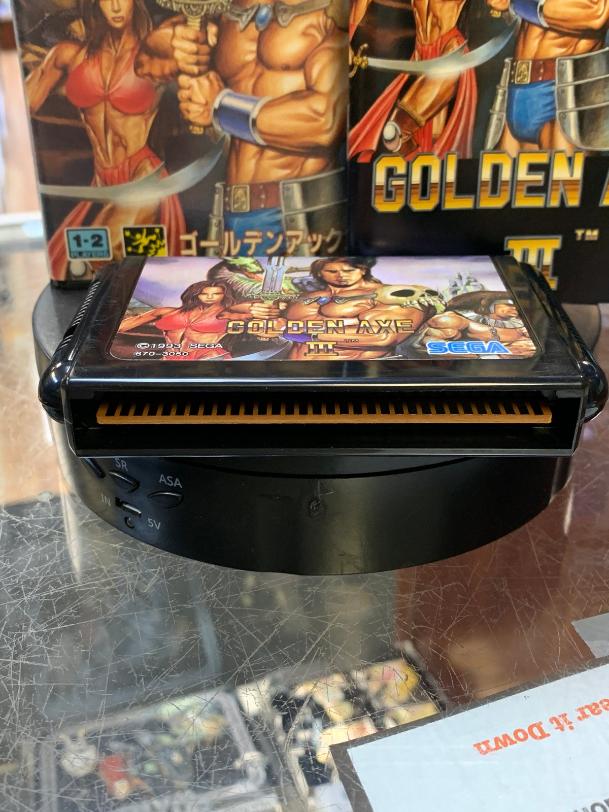 Golden Axe III Japanese (Sega Genesis Mega Drive, Vintage Video Games) COMPLETE