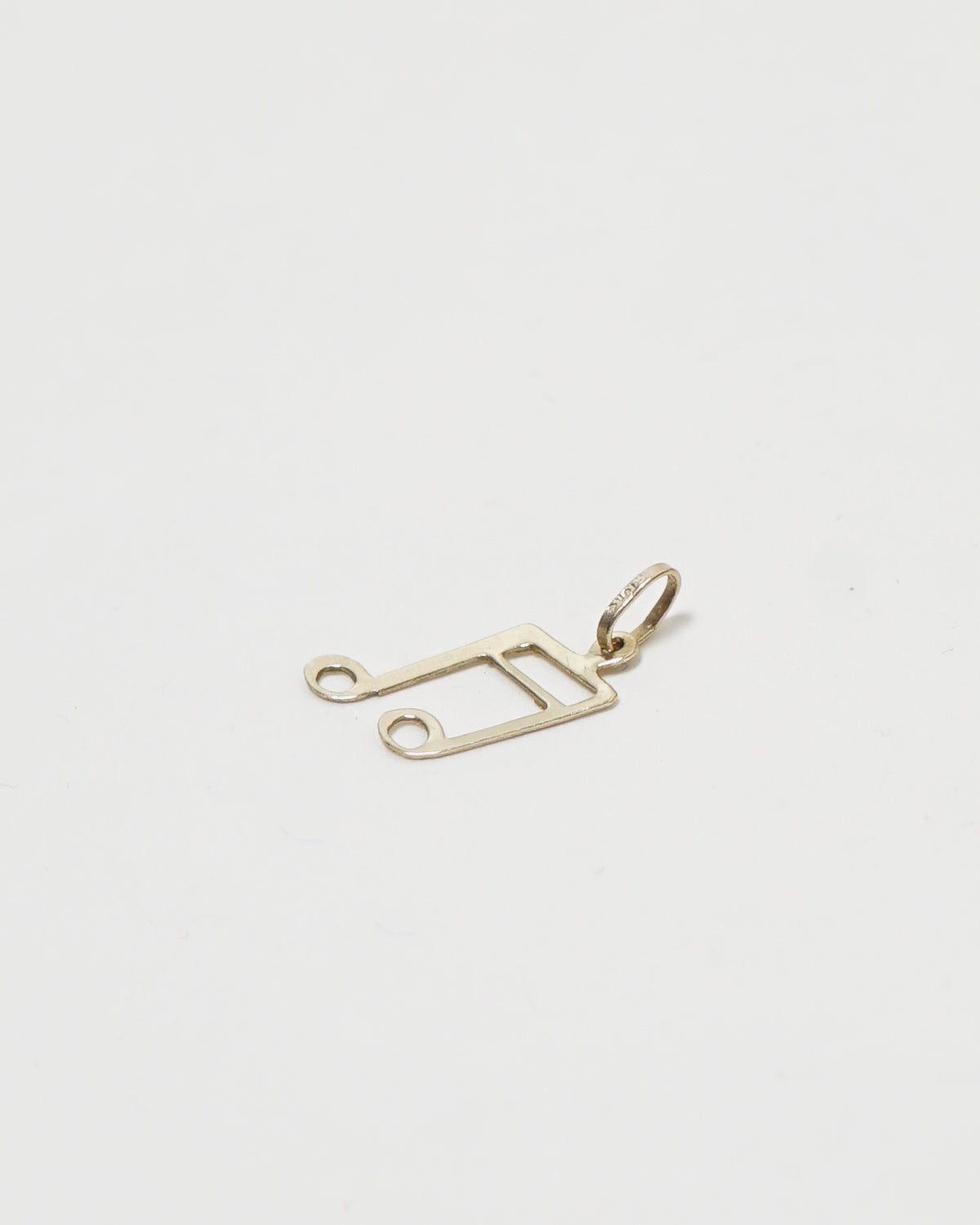 14K Gold ♫ Charm