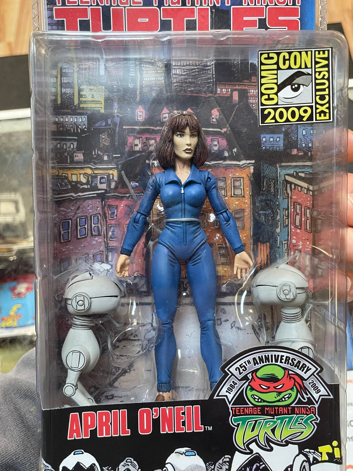 April O’Neil Mirage 2009 SDCC Exclusive (TMNT Teenage Ninja Turtles, Neca) SEALED