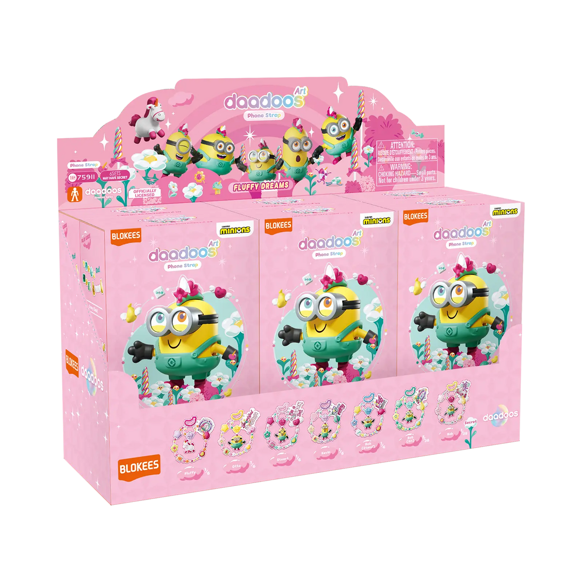 Blokees Minions daadoos Art Series 01 - Fluffy Dreams