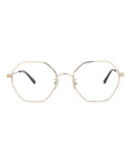 Square-Frame Metal Optical Frames