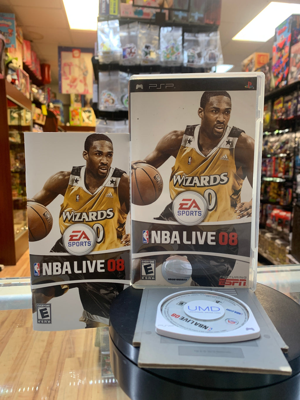 NBA Live 08 (Sony Playstation PSP, Video Game)
