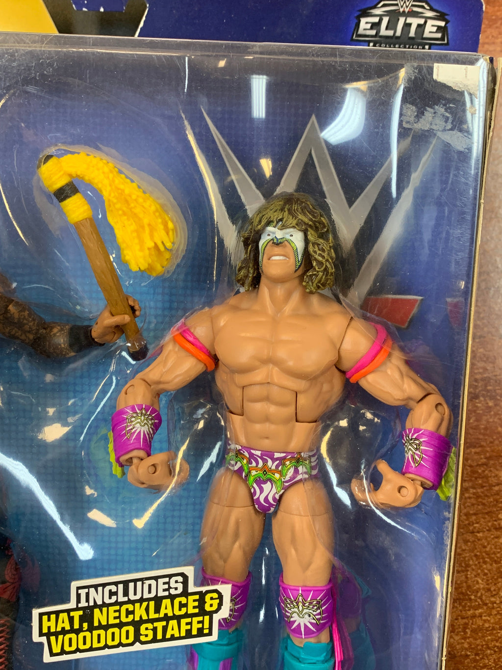 Papa Shango & Ultimate Warrior (WWE Elites, Mattel) SEALED