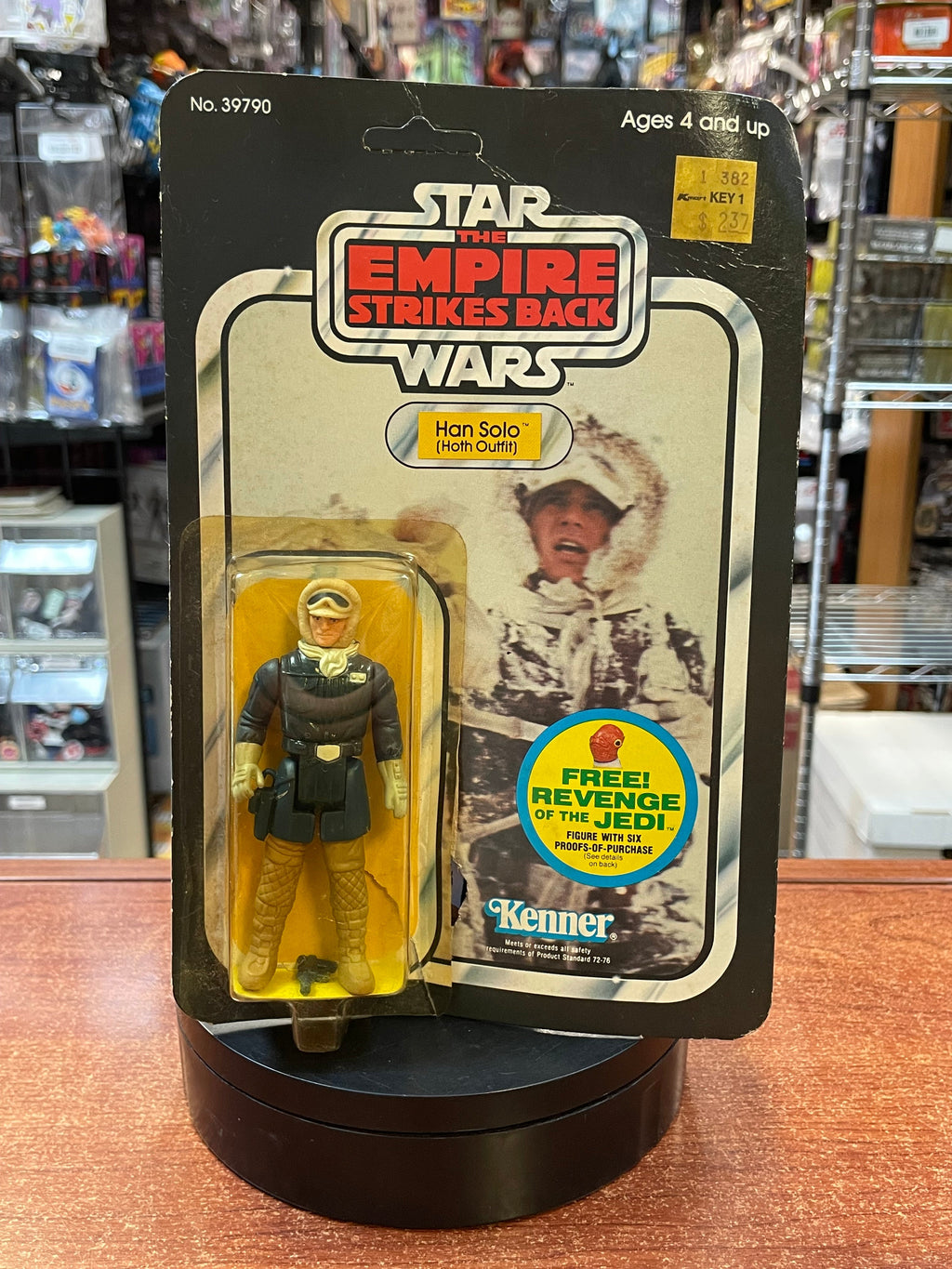 Hoth Han Solo -No Pop (Vintage Star Wars, Kenner) **NEW**