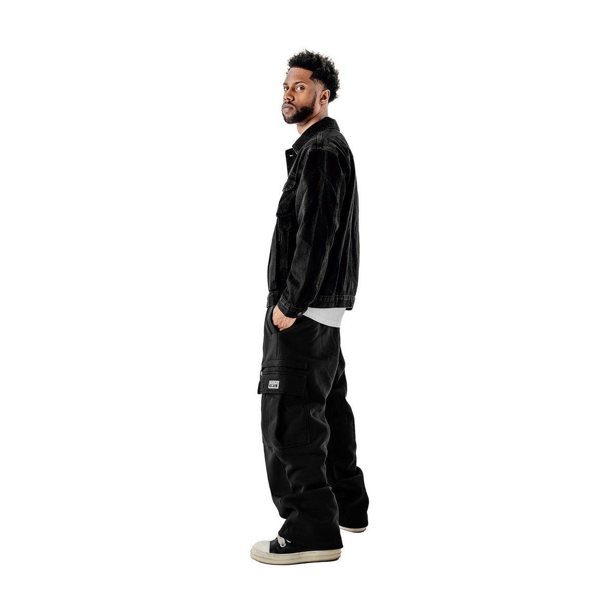 Heavyweight Open Hem Cargo Sweatpant - Mens