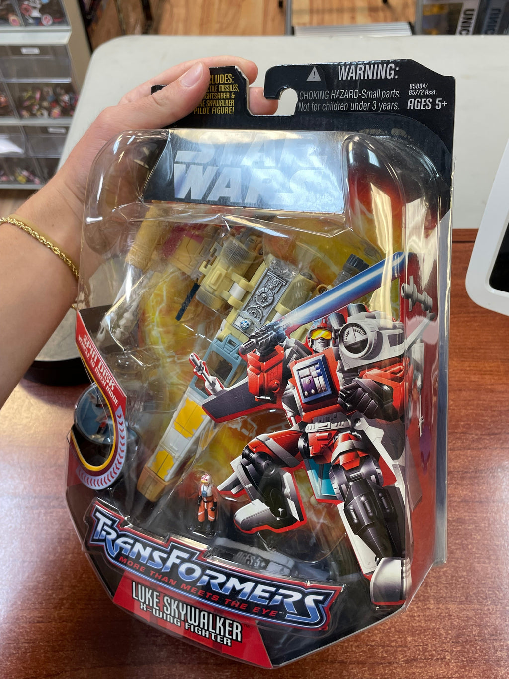 Luke Skywalker X-Wingfighter (Transformers Star Wars, Hasbro) SEALED
