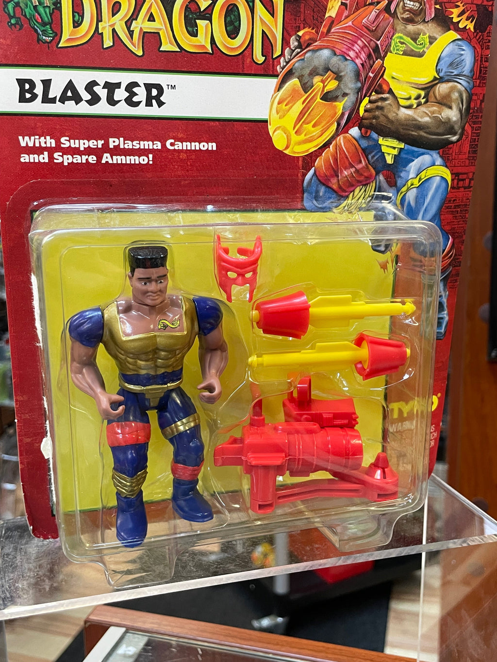 Blaster (Vintage Double Dragon, Tyco) **SEALED**