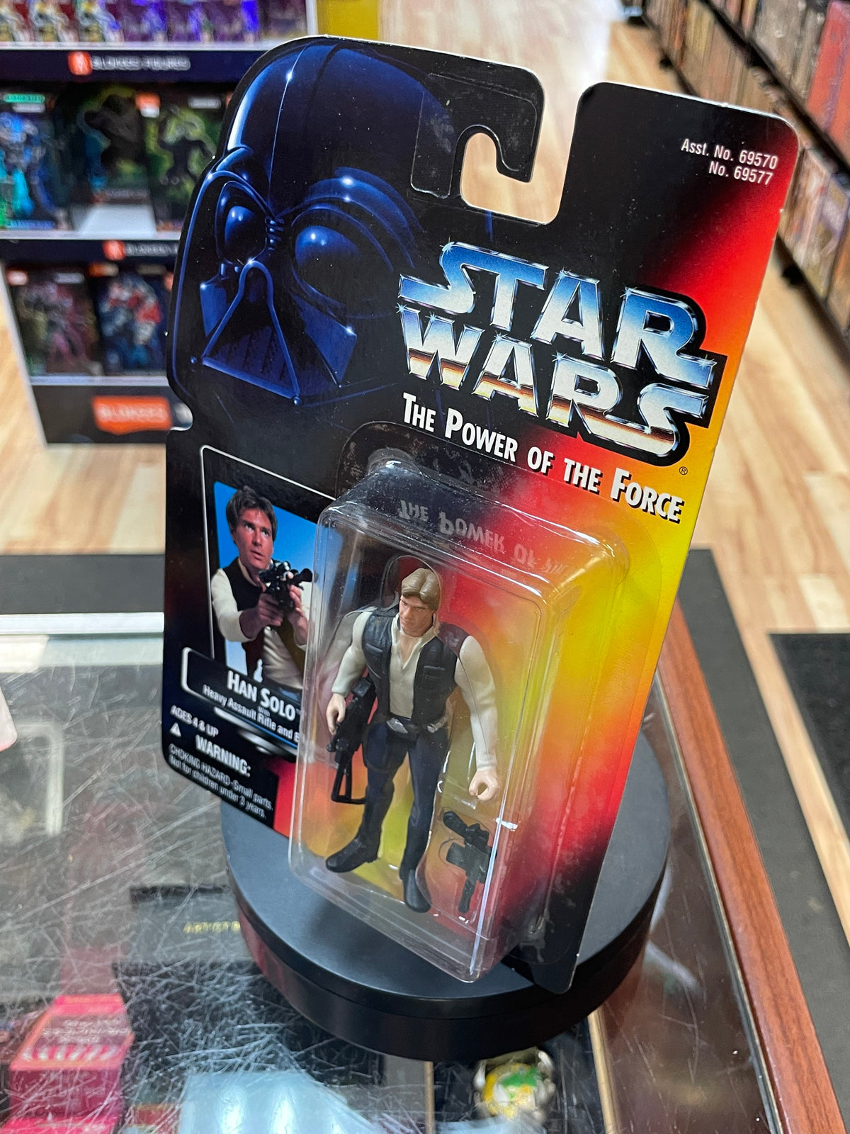 Han Solo (Vintage Star Wars, The Power of the Force) SEALED
